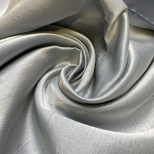 Over Ice - Sateen Cotton Woven - Light Blue - 4M Bundle