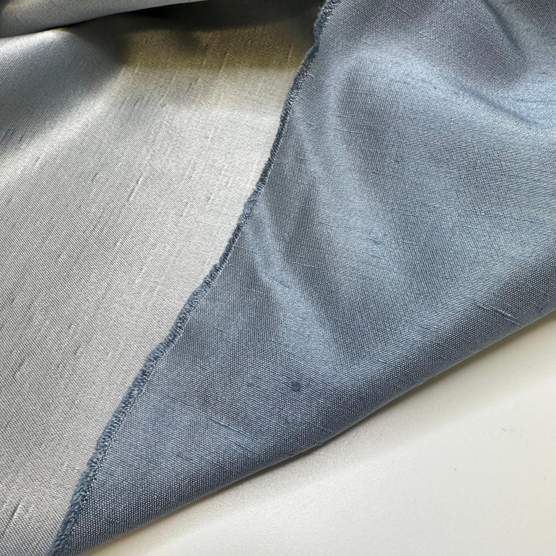 Over Ice - Sateen Cotton Woven - Light Blue - 4M Bundle