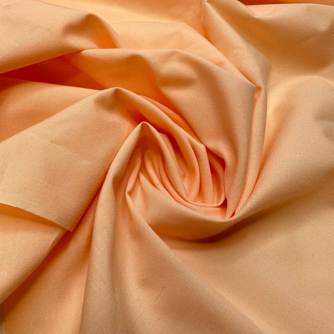 Cream Rose - Cotton Blend Woven - Light Peach - 2M Bundle