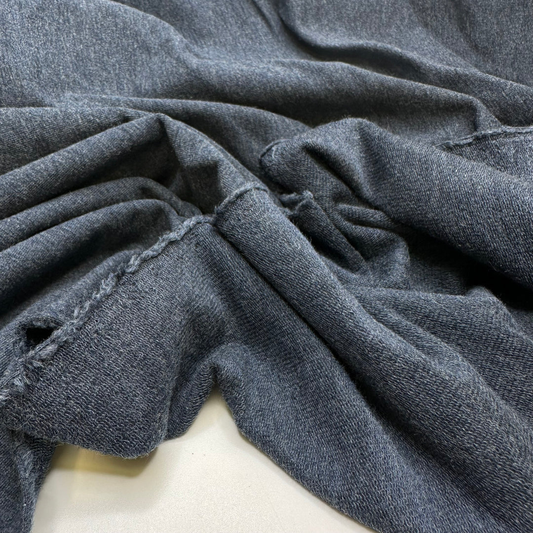 It Just Fixes Everything - French Terry Bamboo Blend Knit - Blue - 1M Bundle
