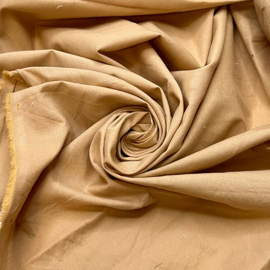 Sandpaper - Cotton Blend Woven - Light Beige - 1.15M Bundle