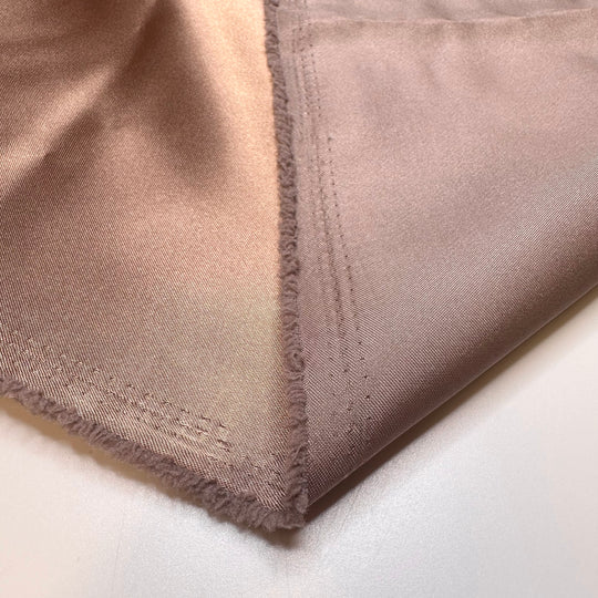 Metallic Needle - Polyester Blend Woven - Light Brown - 1.8M Bundle