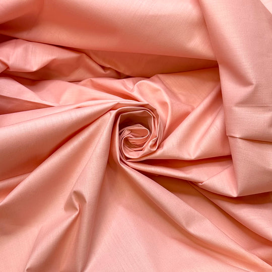 Raw Edge - Cotton Blend Woven - Light Pink - 3.1M Bundle