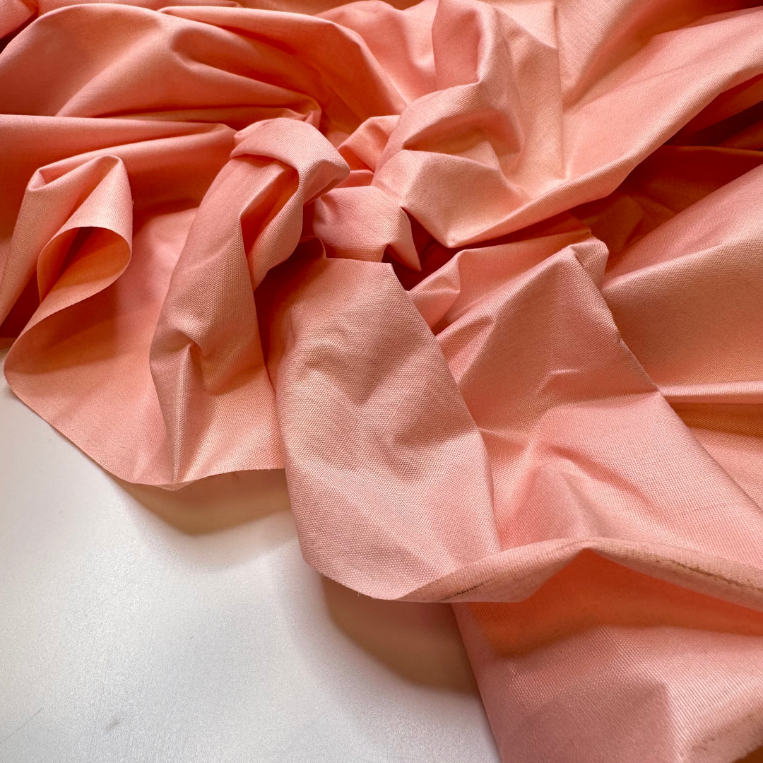 Raw Edge - Cotton Blend Woven - Light Pink - 3.1M Bundle