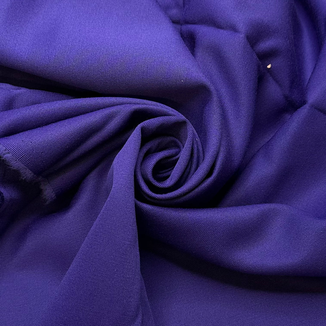 Nine-Patch - Wool Blend Woven - Dark Purple - 1.2M Bundle