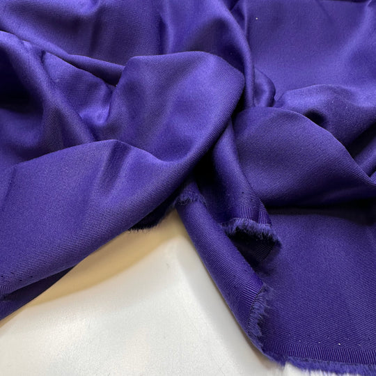 Nine-Patch - Wool Blend Woven - Dark Purple - 1.2M Bundle