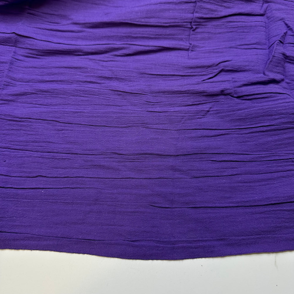 Diva Diva Diva - Crinkle Cotton Woven - Purple - 1.35M Bundle