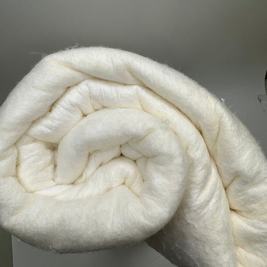 Plushy Blanket Insides - Batting Poly Knit - Cream - Bundles