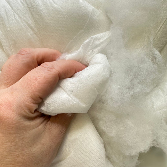 Cloud Jumping - Batting Poly Knit - White - 2.2M Bundle