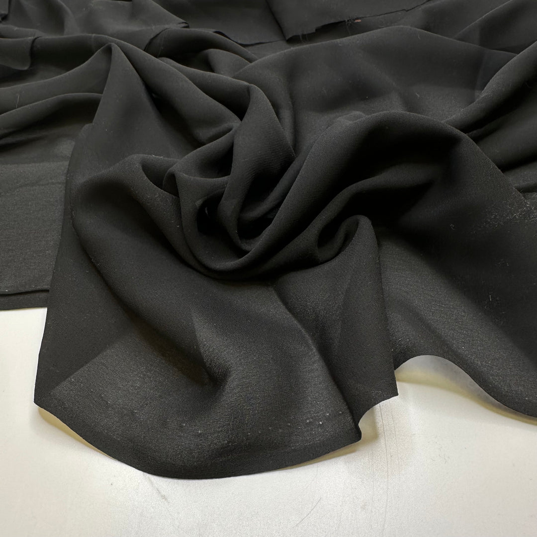 Night Out - Crepe Poly Woven - Black - 1.1M Bundle