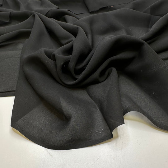 Night Out - Crepe Poly Woven - Black - 1.1M Bundle