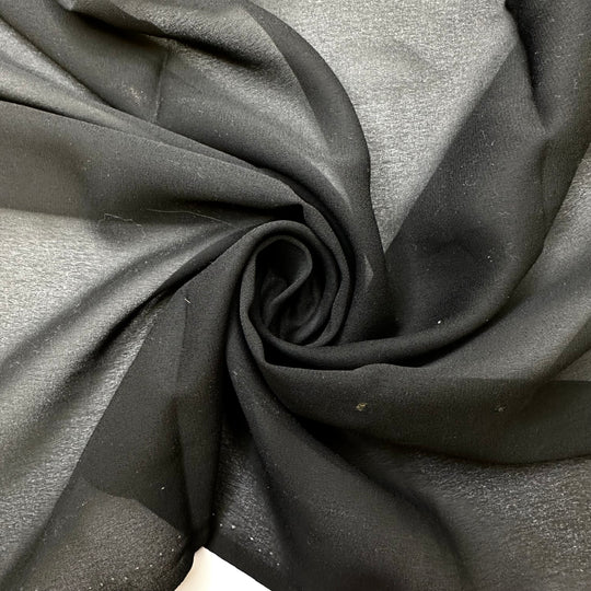 Night Out - Crepe Poly Woven - Black - 1.1M Bundle