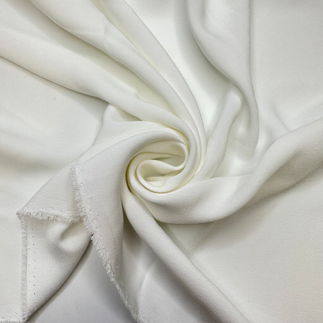 Painting Candles Together - Twill Weave Polyester Blend Woven - White - 2.5M Bundle