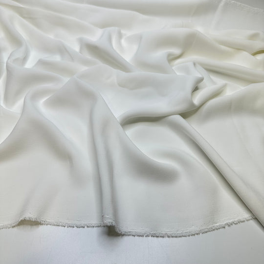 Painting Candles Together - Twill Weave Polyester Blend Woven - White - 2.5M Bundle