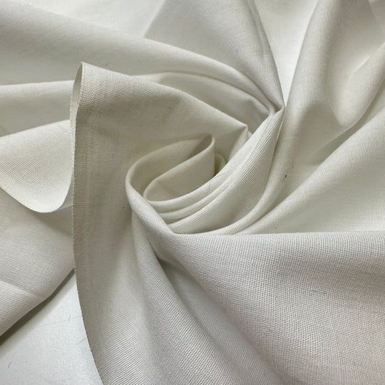 Quilting Together - Cotton Woven - White - 1M Bundle