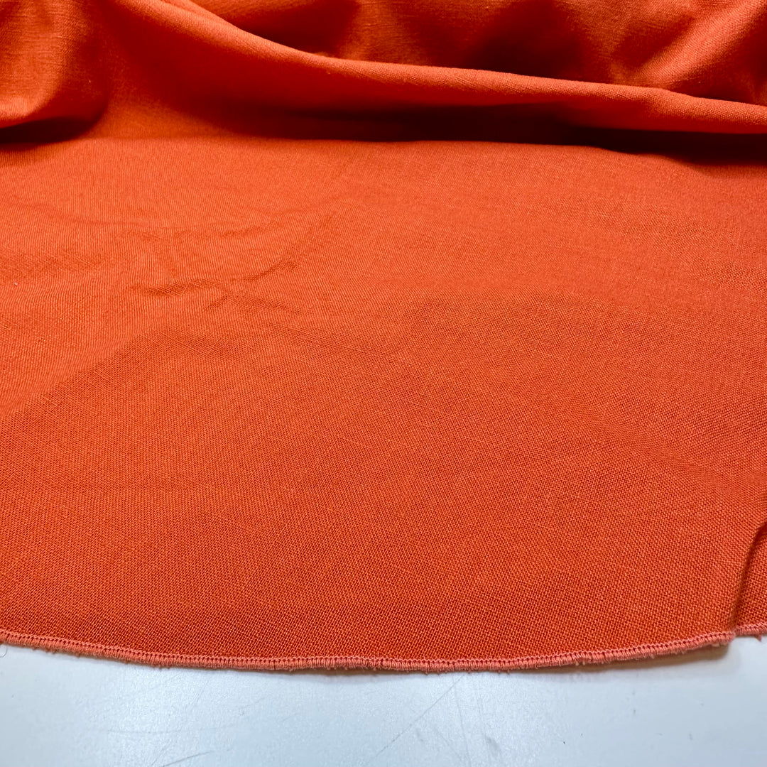 Creating Poems With Orange - Poly/Cotton Woven - Orange - 1M Bundle