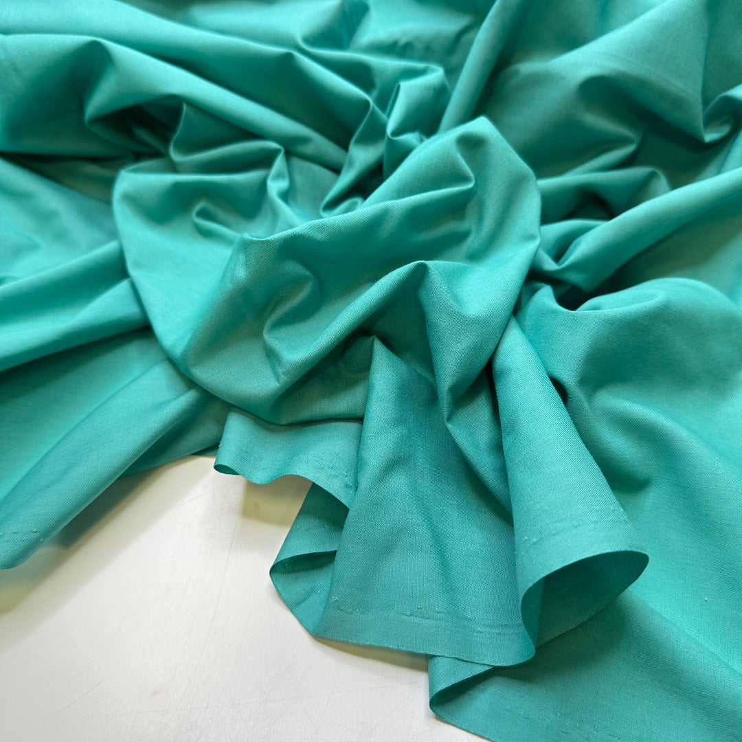 Clear Skies When Im With You - Polyester Blend Woven - Teal - 4M Bundle