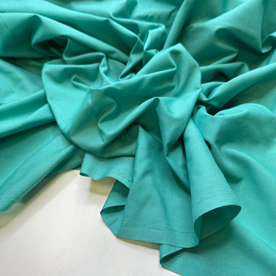 Clear Skies When Im With You - Polyester Blend Woven - Teal - 4M Bundle