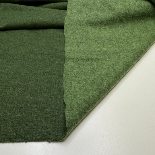 Hiking Partner - Jersey Fleece Hemp Blend Knit - Green - 0.8M Bundle