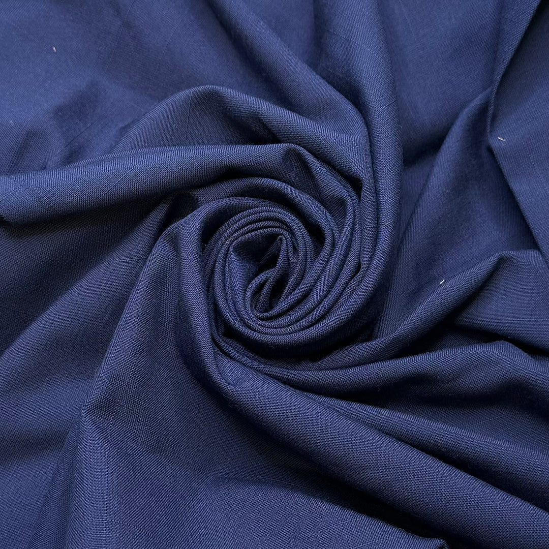 Borrowing Each Others Clothes - Poly/Wool Woven - Navy - 1.05M Bundle