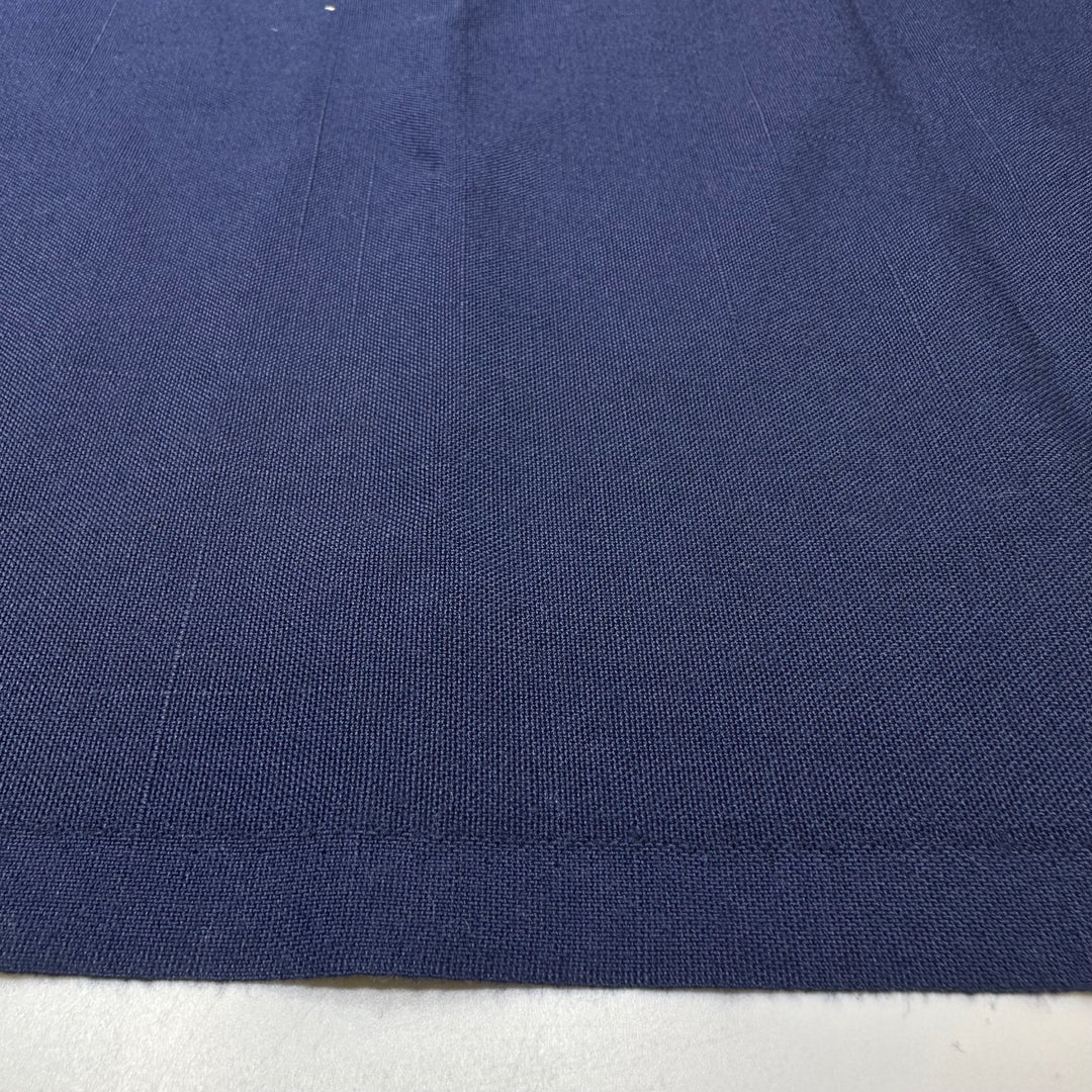 Borrowing Each Others Clothes - Poly/Wool Woven - Navy - 1.05M Bundle