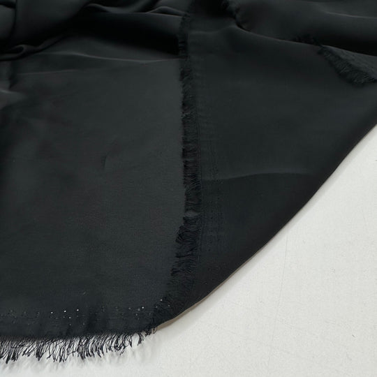 Luxury On A Pedestal - Crepe Poly Woven - Black - 0.7M Bundle