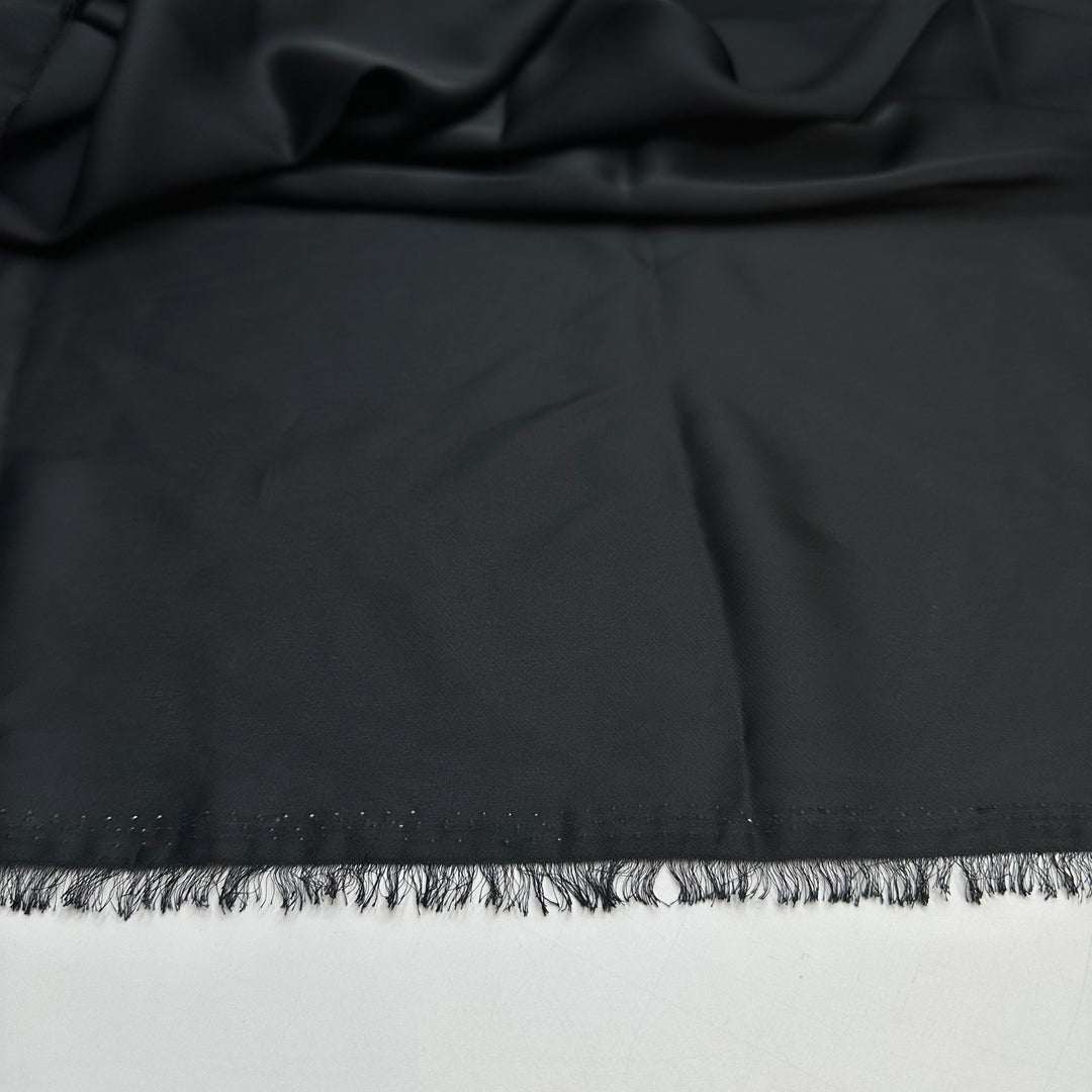 Luxury On A Pedestal - Crepe Poly Woven - Black - 0.7M Bundle