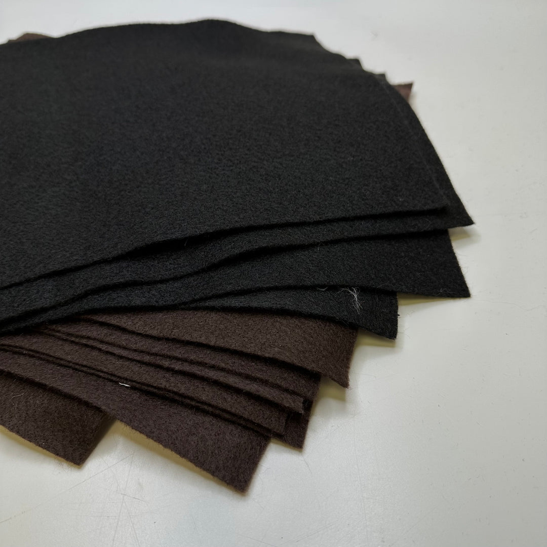 UB - Organizing The Arts And Crafts Drawer - Felt Polyester Blend Woven - Black/Brown - 0.3M Bundle