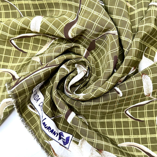 Obsessed With Florals - Polyester Blend Woven - Green Multi Floral - 0.95M Bundle