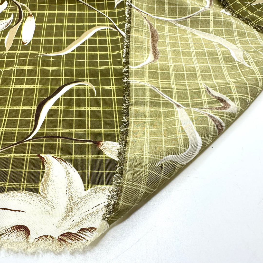 Obsessed With Florals - Polyester Blend Woven - Green Multi Floral - 0.95M Bundle