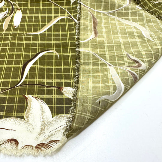 Obsessed With Florals - Polyester Blend Woven - Green Multi Floral - 0.95M Bundle