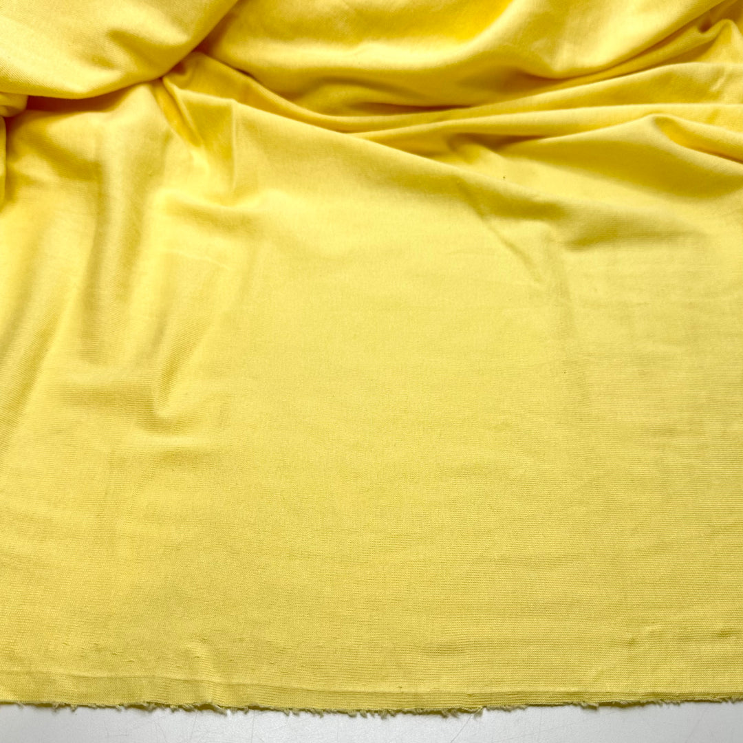 Butter Popcorn - Jersey Cotton Knit - Light Yellow - 3M Bundle