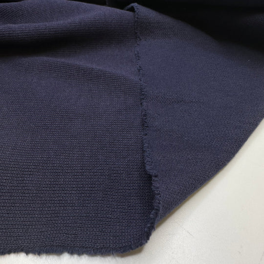 Maybe Navy - Rib Knit Cotton Knit - Navy - 1.8M Bundle