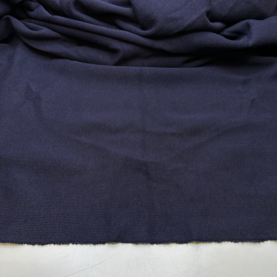 Maybe Navy - Rib Knit Cotton Knit - Navy - 1.8M Bundle