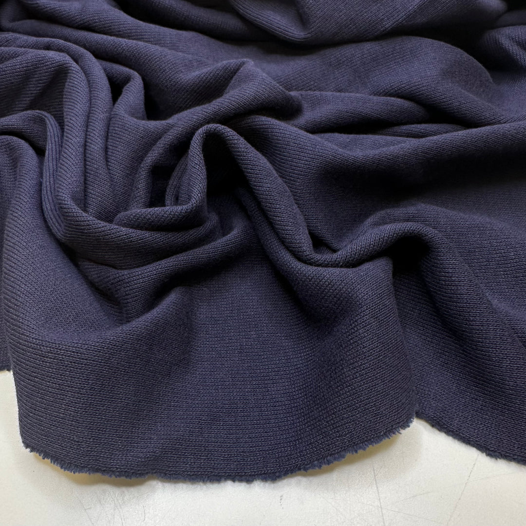 Maybe Navy - Rib Knit Cotton Knit - Navy - 1.8M Bundle