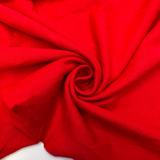 Red Devils - Rib Knit Cotton Knit - Red - 3.3M Bundle