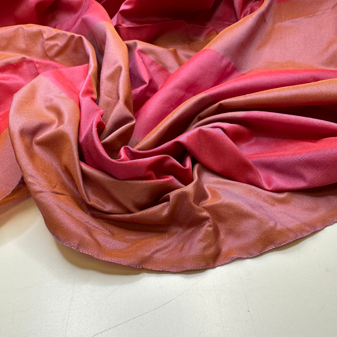 Blush Palette - Taffeta Silk Woven - Pink Stripes - 2.4M Bundle