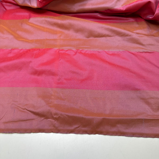 Blush Palette - Taffeta Silk Woven - Pink Stripes - 2.4M Bundle