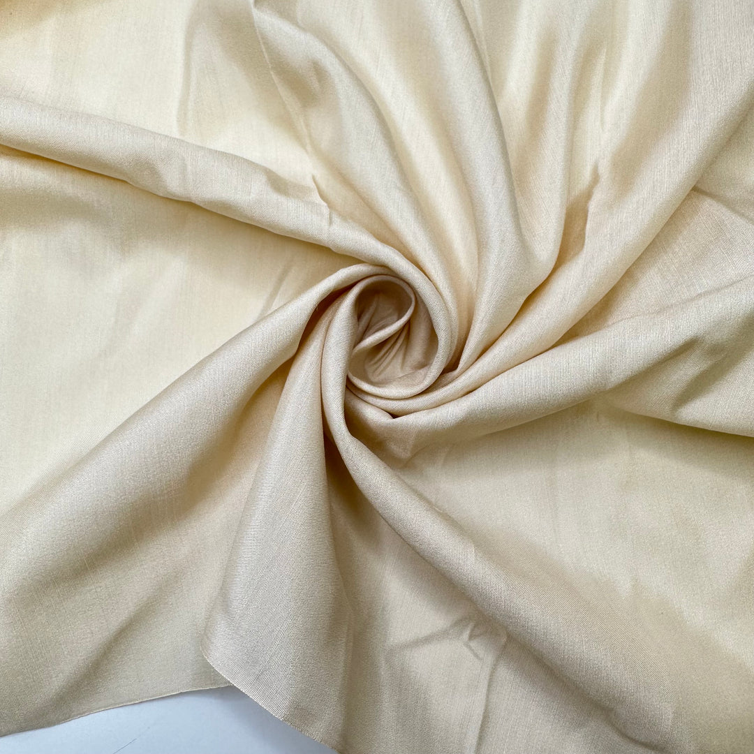 For The Love Of You - Raw Silk Silk Woven - Cream - 1.55M Bundle