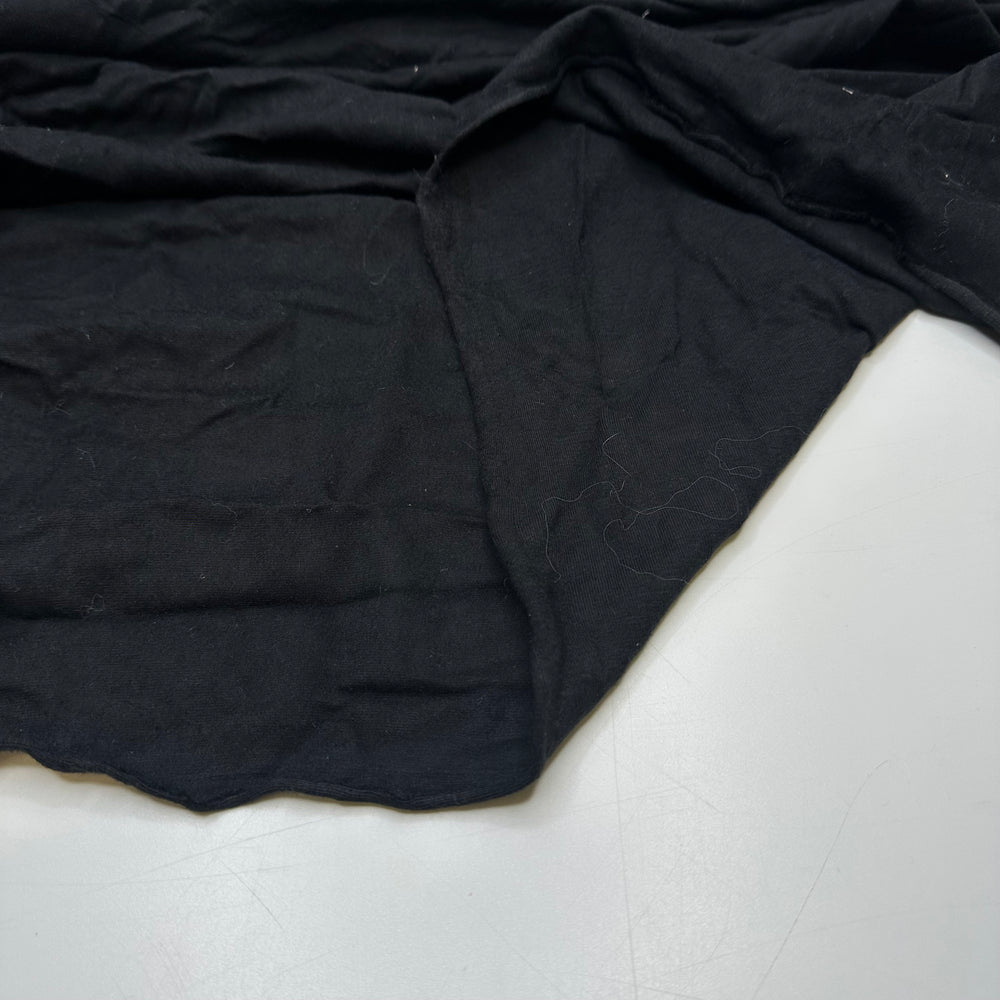 Elastagirl - Jersey Cotton Knit - Black - 1.2M Bundle