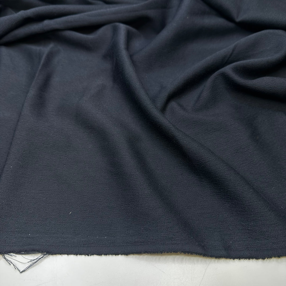 New Year New Me - Wool Woven - Navy - 1.4M Bundle