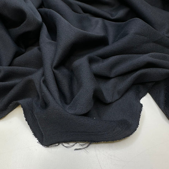 New Year New Me - Wool Woven - Navy - 1.4M Bundle