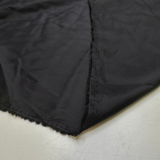 Trying On Prom Clothes - Bemberg Lining Cotton Blend Woven - Black - 3.5M Bundle