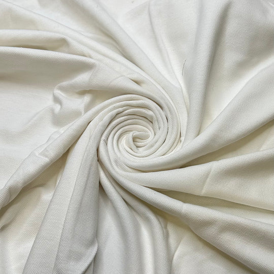 Snow Tubing - Tubular Cotton Blend Knit - White - 1.5M Bundle