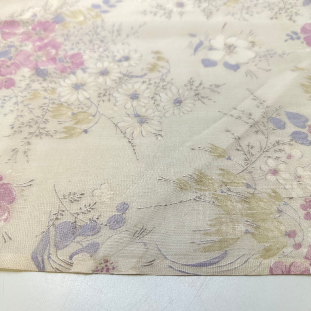 UB - Fading Dreams - Synthetic Blend Woven - Cream Multi Floral - 4M Bundle