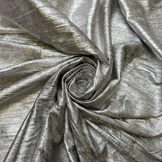 UB - Space Foil - Metallic Polyester Blend Knit - Silver - 1.1M Bundle
