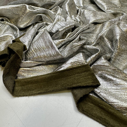 UB - Space Foil - Metallic Polyester Blend Knit - Silver - 1.1M Bundle