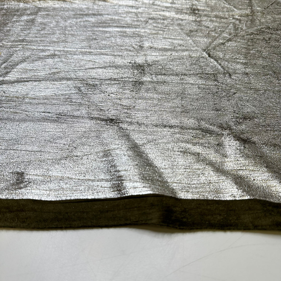 UB - Space Foil - Metallic Polyester Blend Knit - Silver - 1.1M Bundle