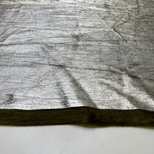 UB - Space Foil - Metallic Polyester Blend Knit - Silver - 1.1M Bundle