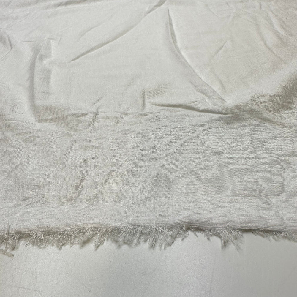 Late Season Snow - Bamboo Knit - White - 3.85M Bundle